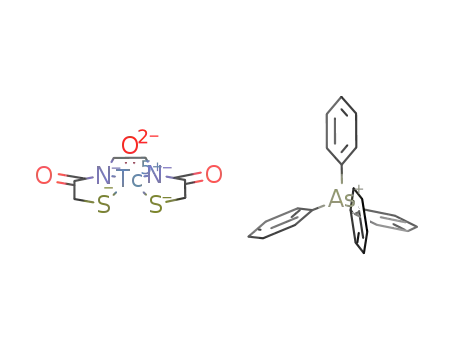 tetraphenylarsonium oxo(N,N'-ethylenebis(2-mercaptoacetimido))technetate