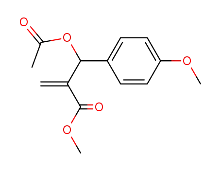 methyl 2-[acetoxy(4-methoxyphenyl)methyl]acrylate