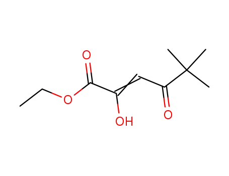 2-Hexenoic acid, 2-hydroxy-5,5-dimethyl-4-oxo-, ethyl ester