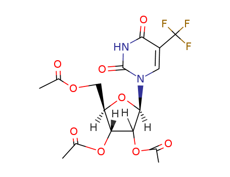 2',3',5'-Tri-O-acetyl-5-(trifluoromethyl) uridine