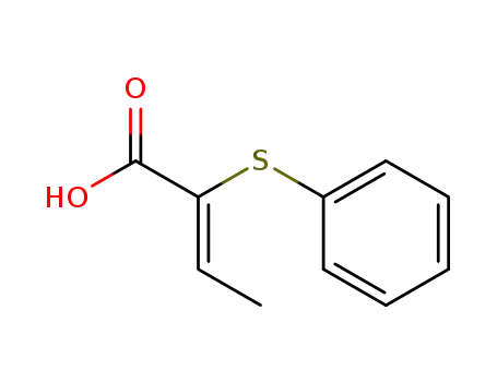 (Z)-2-(phenylsulfanyl)but-2-enoic acid