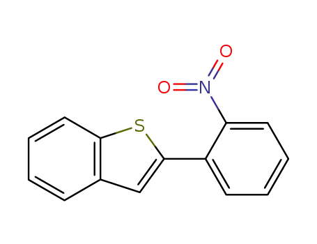 Molecular Structure of 31486-48-3 (Benzo[b]thiophene, 2-(2-nitrophenyl)-)