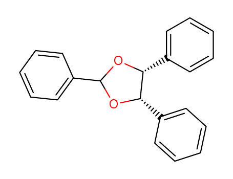 Molecular Structure of 713095-48-8 (4,5-cis-2,4,5-triphenyl-1,3-dioxolane)