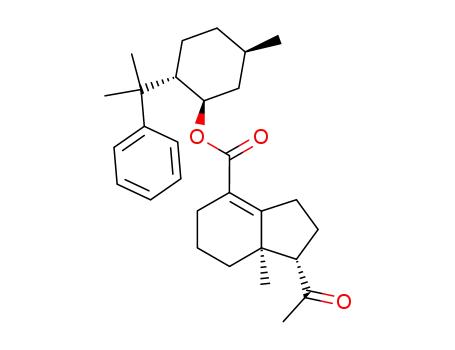 (1S,7aR)-1-Acetyl-7a-methyl-2,3,5,6,7,7a-hexahydro-1H-indene-4-carboxylic acid (1R,2S,5R)-5-methyl-2-(1-methyl-1-phenyl-ethyl)-cyclohexyl ester
