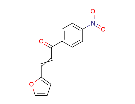 Molecular Structure of 136353-19-0 (3-(2-FURYL)-1-(4-NITROPHENYL)PROP-2-EN-1-ONE)