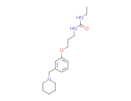 Urea,N-ethyl-N'-[3-[3-(1-piperidinylmethyl)phenoxy]propyl]-