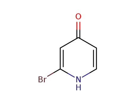 Molecular Structure of 54855-83-3 (2-Bromo-4-hydroxypyridine)