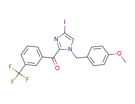 C<sub>19</sub>H<sub>14</sub>F<sub>3</sub>IN<sub>2</sub>O<sub>2</sub>