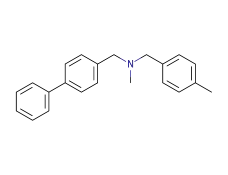 methyl-(4-methyl-benzyl)-(4-phenyl-benzyl)-amine