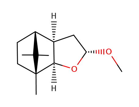 <2S-(2α,3aα,4β,7β,7aα)>-2-Methoxy-<octahydro-7,8,8-trimethyl-4,7-methanobenzofuran>