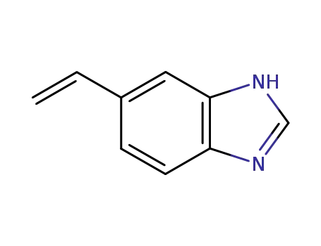 Molecular Structure of 4070-35-3 (1H-Benzimidazole,5-ethenyl-(9CI))