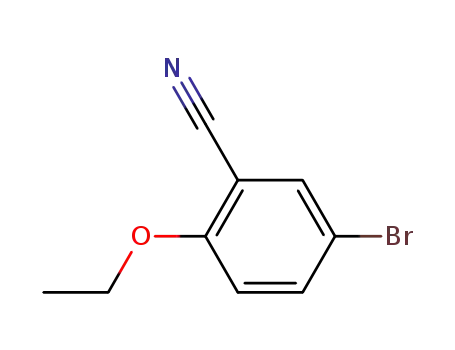 Molecular Structure of 279263-03-5 (5-BROMO-2-ETHOXY-BENZONITRILE)
