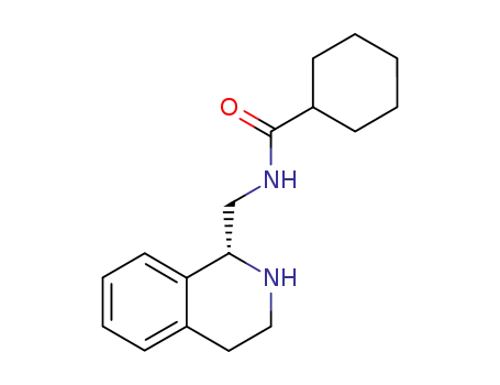 N-[(R)-1-(1,2,3,4-tetrahydroisoquinolin-1-ylmethyl)]cyclohexanecarboxylic acid amide
