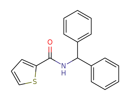 Molecular Structure of 313969-31-2 (N-benzhydrylthiophene-2-carboxamide)