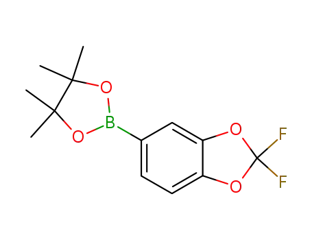 2-(2,2-Difluorobenzo[d][1,3]dioxol-5-yl)-4,4,5,5-tetramethyl-1,3,2-dioxaborolane