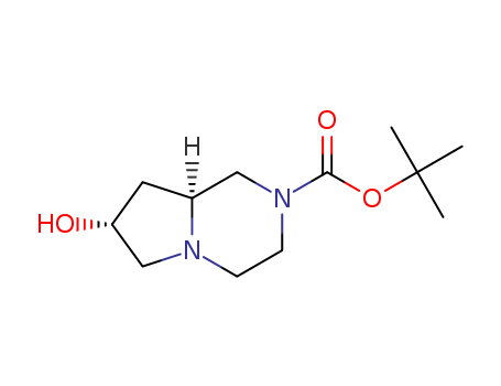 tert-butyl (7R,8aS)-7-hydroxy-octahydropyrrolo[1,2-a]piperazine-2-carboxylate