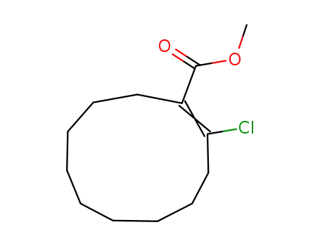 methyl (E)-2-chlorocycloundec-1-ene-1-carboxylate
