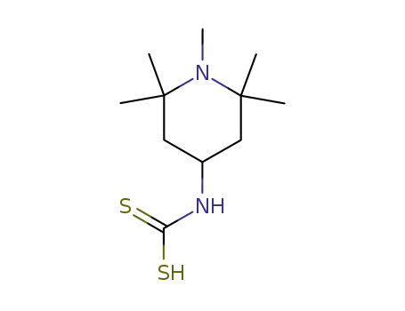 Molecular Structure of 73691-86-8 ((1,2,2,6,6-pentamethyl-[4]piperidyl)-dicarbothioamidoic acid)