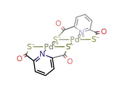 (Pd(C<sub>5</sub>H<sub>3</sub>N(C(O)S)2))2