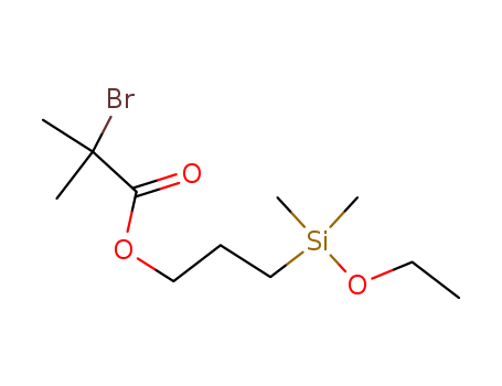 Propanoicacid, 2-bromo-2-methyl-, 3-(ethoxydimethylsilyl)propyl ester