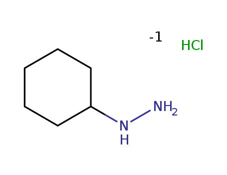 Hydrazine, cyclohexyl-,hydrochloride (1: )
