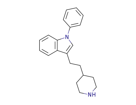 1-Phenyl-3-(2-piperidin-4-yl-ethyl)-1H-indole