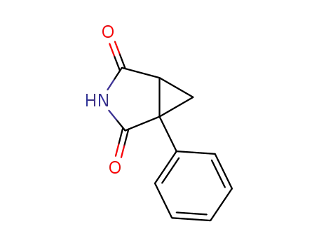 Molecular Structure of 66503-91-1 (3-Azabicyclo[3.1.0]hexane-2,4-dione, 1-phenyl-)