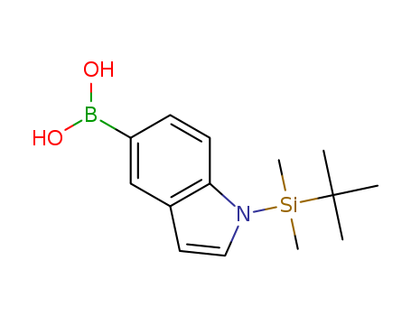 1-(tert-butyldimethylsilyl)-1H-indol-5-yl-5-boronic acid