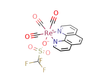 fac-(1,10-phenanthroline)(trifluoromethanesulfonato)tricarbonylrhenium(I)