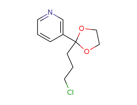 3-[2-(3-chloro-propyl)-[1,3]dioxolan-2-yl]-pyridine