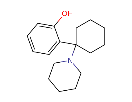 2-hydroxy-N-(1-phenylcyclohexyl)piperidine