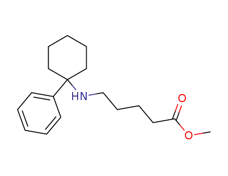 methyl 5-<N-(1'-phenylcyclohexyl)amino>pentanoate