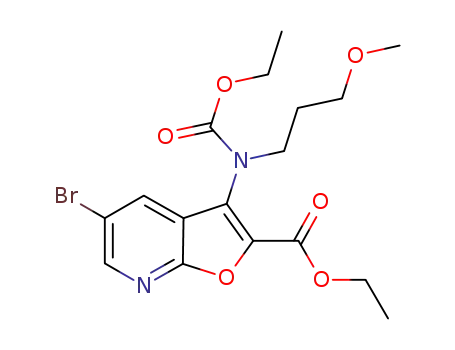 Molecular Structure of 1251582-98-5 (C<sub>17</sub>H<sub>21</sub>BrN<sub>2</sub>O<sub>6</sub>)
