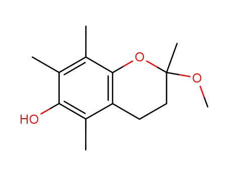 2H-1-BENZOPYRAN-6-OL,3,4-DIHYDRO-2-METHOXY-2,5,7,8-TETRAMETHYL-