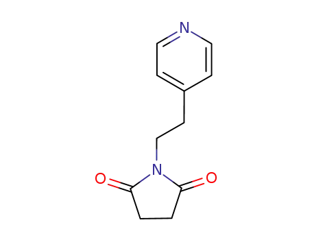 2,5-Pyrrolidinedione, 1-[2-(4-pyridinyl)ethyl]-