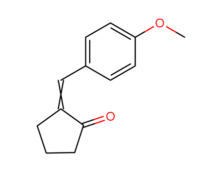 2-[(4-methoxyphenyl)methylidene]cyclopentan-1-one cas  58647-67-9