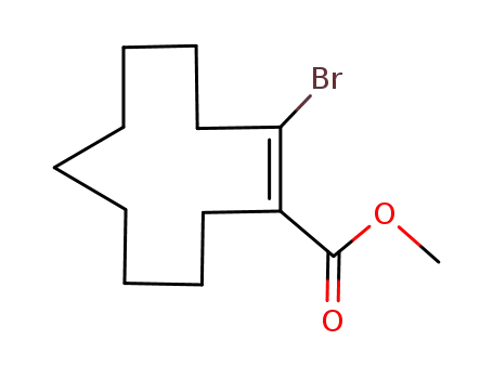 1-Cycloundecene-1-carboxylic acid, 2-bromo-, methyl ester, (Z)-