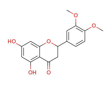 4H-1-Benzopyran-4-one, 2-(3,4-dimethoxyphenyl)-2,3-dihydro-5,7-dihydroxy-