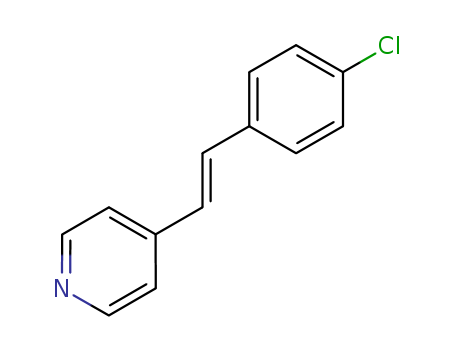 Pyridine,4-[2-(4-chlorophenyl)ethenyl]- cas  2502-99-0