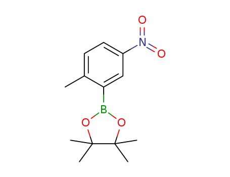 4,4,5,5-Tetramethyl-2-(2-methyl-5-nitrophenyl)-1,3,2-dioxaborolane