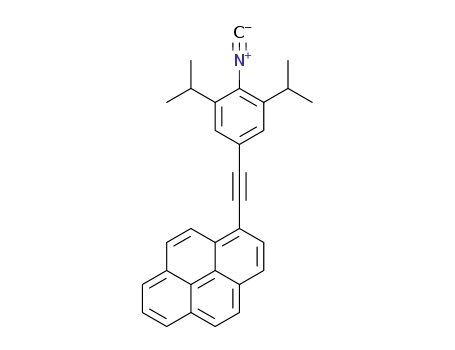 1-((4-isocyano-3,5-diisopropylphenyl)ethynyl)pyrene