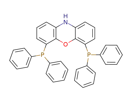 Molecular Structure of 261733-18-0 (4,6-BIS(DIPHENYLPHOSPHINO)PHENOXAZINE)