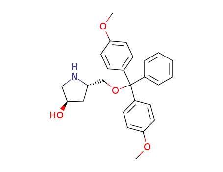 3-Pyrrolidinol, 5-[[bis(4-methoxyphenyl)phenylmethoxy]methyl]-,
(3R,5S)-