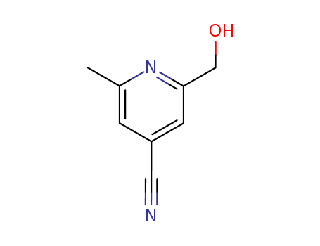 2-(Hydroxymethyl)-6-methylpyridine-4-carbonitrile cas no. 108129-25-5 97%