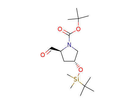 (2S,4R)-1-boc-4-tert-butyldimethylsilylpyrrolidine-2-carbaldehyde