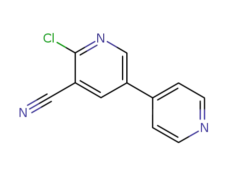 6-クロロ-3,4′-ビピリジン-5-カルボニトリル