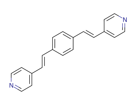 Pyridine,4,4'-(1,4-phenylenedi-2,1-ethenediyl)bis-