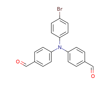 Benzaldehyde, 4,4'-[(4-bromophenyl)imino]bis-