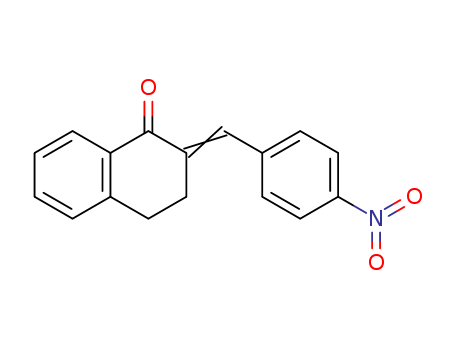 (2E)-2-[(4-nitrophenyl)methylidene]tetralin-1-one cas  49545-72-4