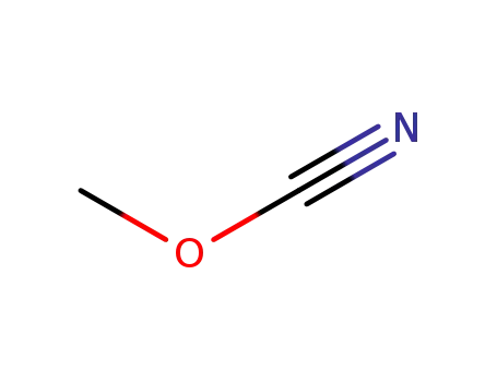Molecular Structure of 1768-34-9 (methyl cyanate)